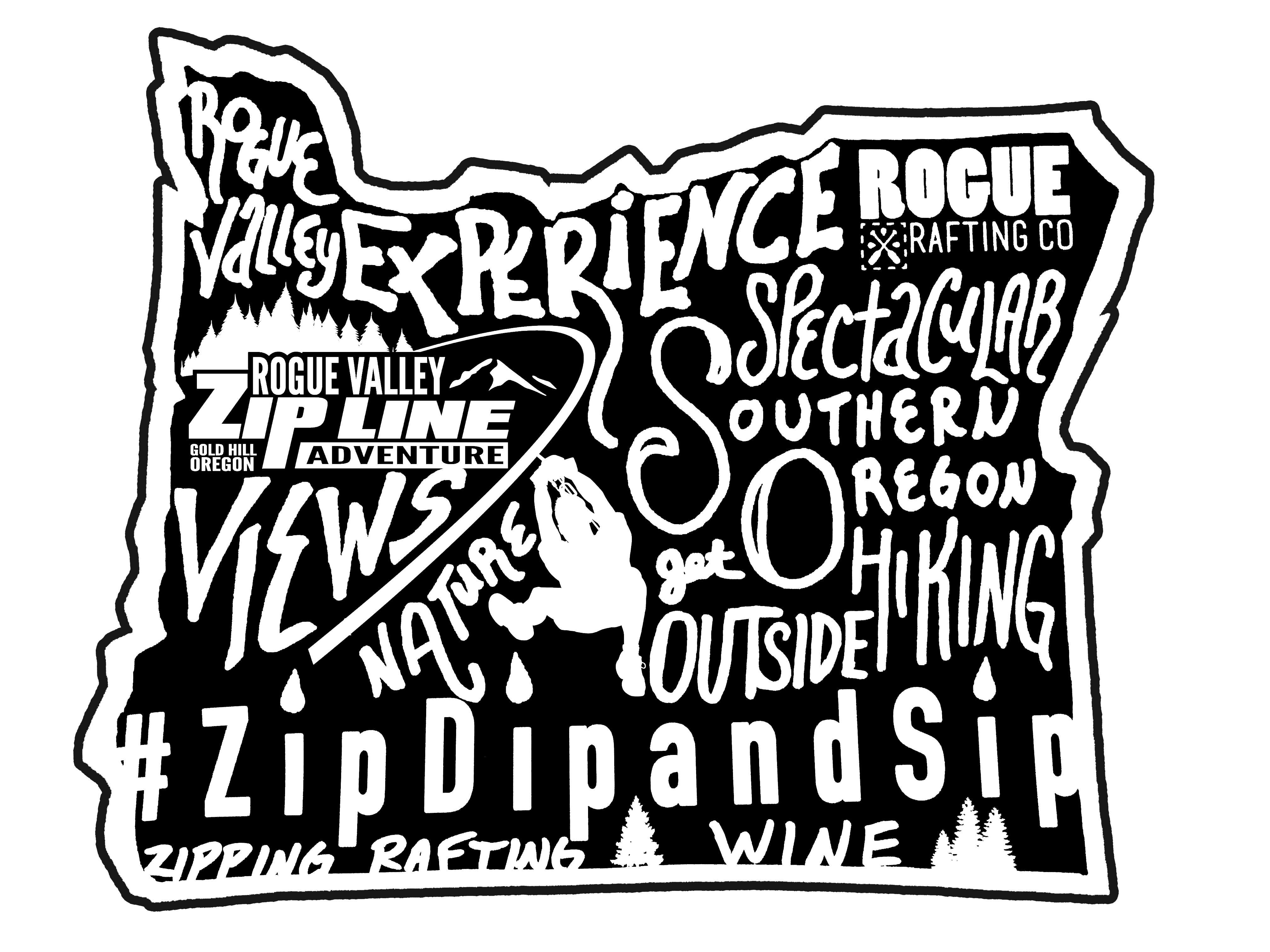 Zip Dip & Sip Tour – Rogue Valley ZipLine Adventures